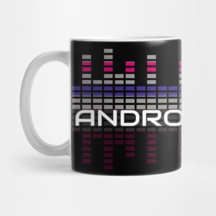 Music Equalizer Bars - Androgynous Mug